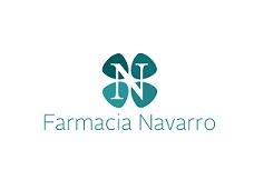 logotipo farmacia navarro