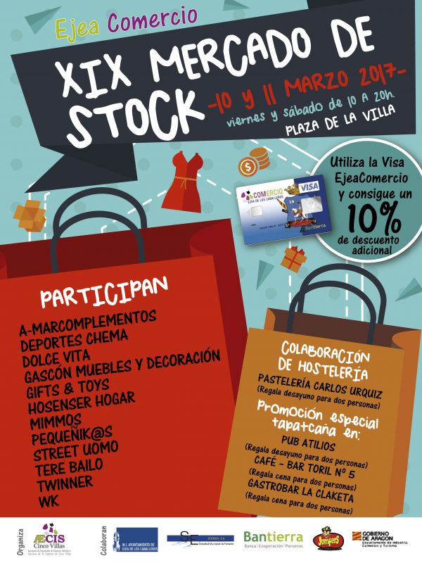 Cartel Mercado de Stock