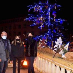 Acto de encendido de iluminación navideña Ejea de los Caballeros