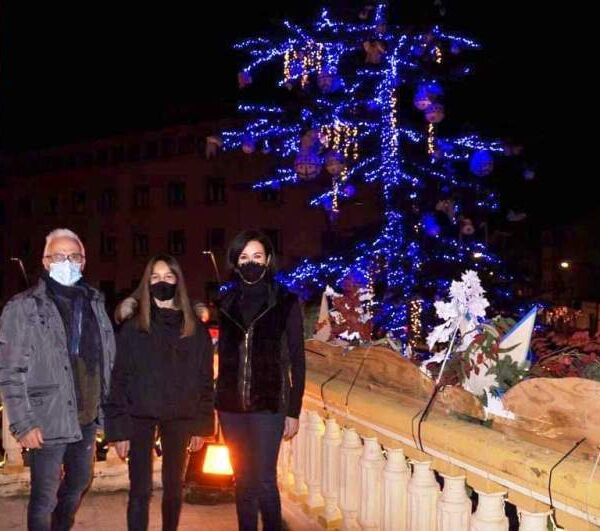 Acto de encendido de iluminación navideña Ejea de los Caballeros