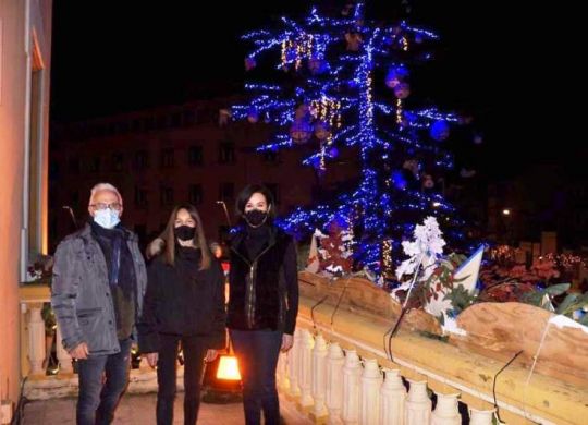 Acto de encendido de iluminación navideña Ejea de los Caballeros