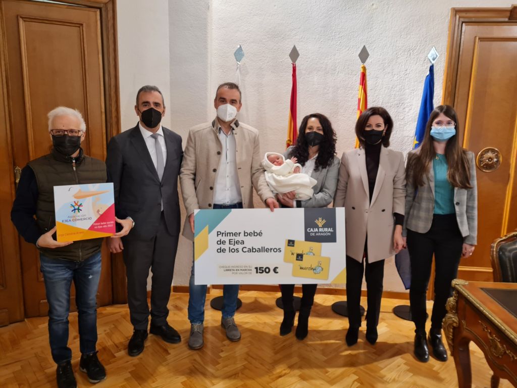 Entrega bienvenida Ejea de los Caballeros