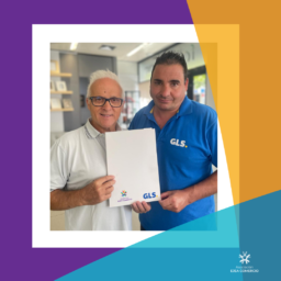 Ejea Comercio firma de convenio colaboración con GLS Ejea de los Caballeros